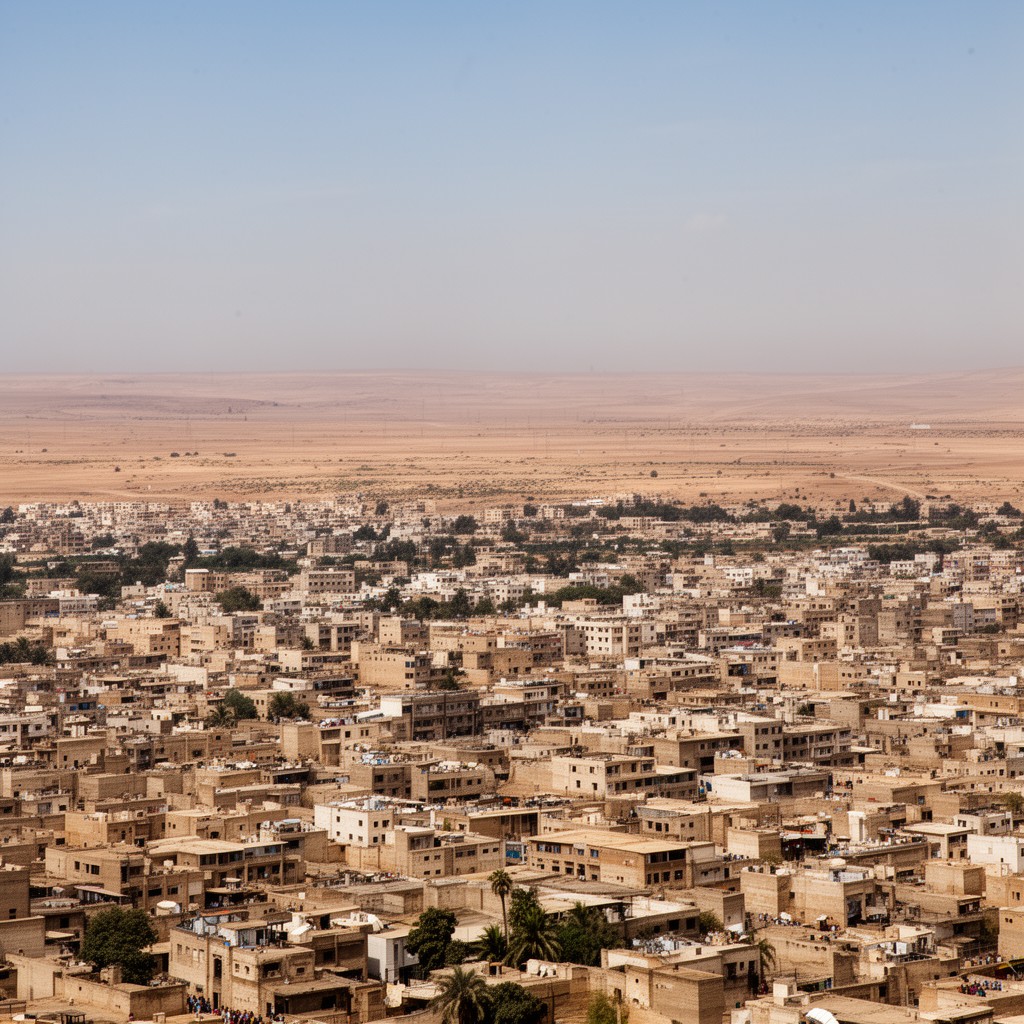 AI-generated illustration of Al Bayda