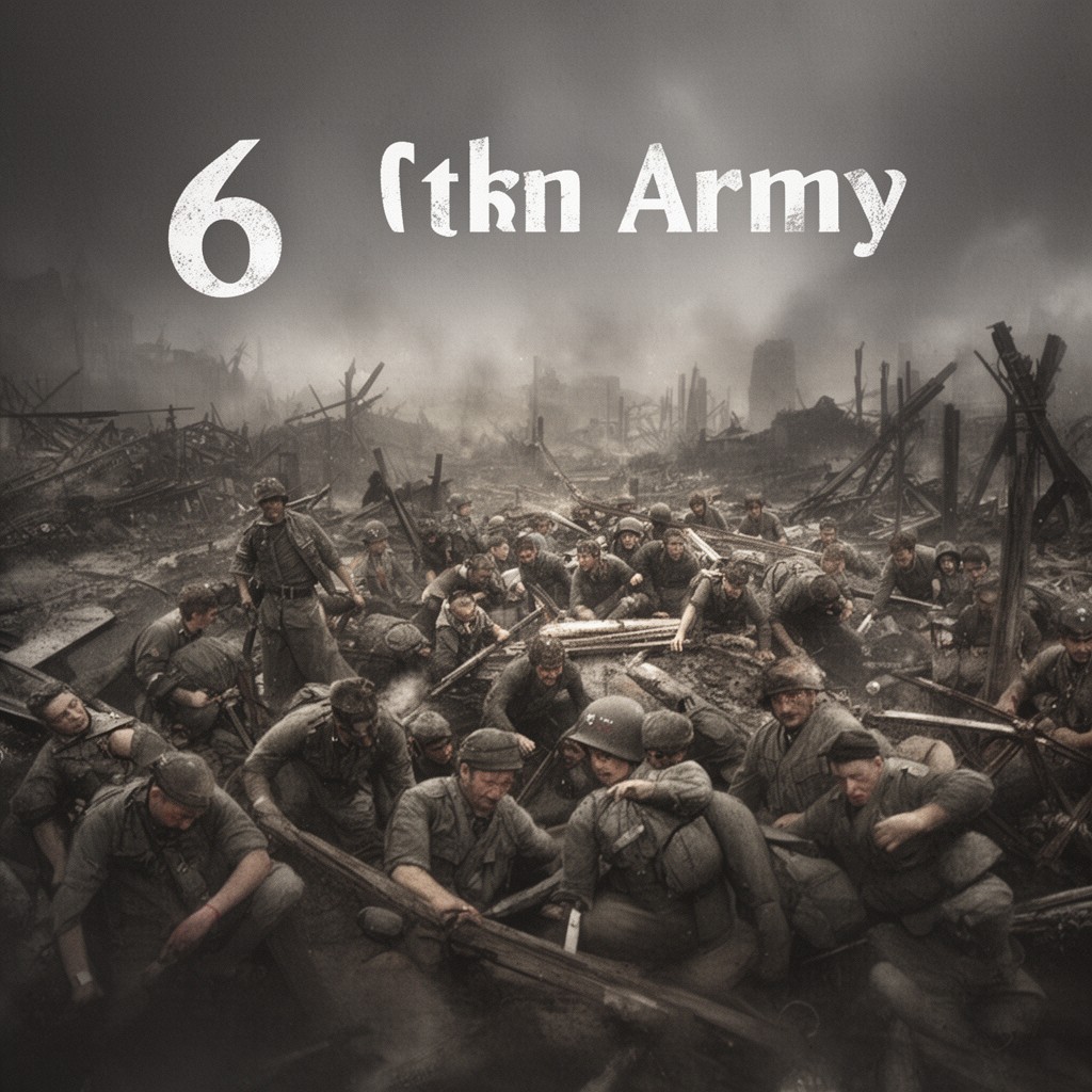 AI-generated illustration of 6th Army