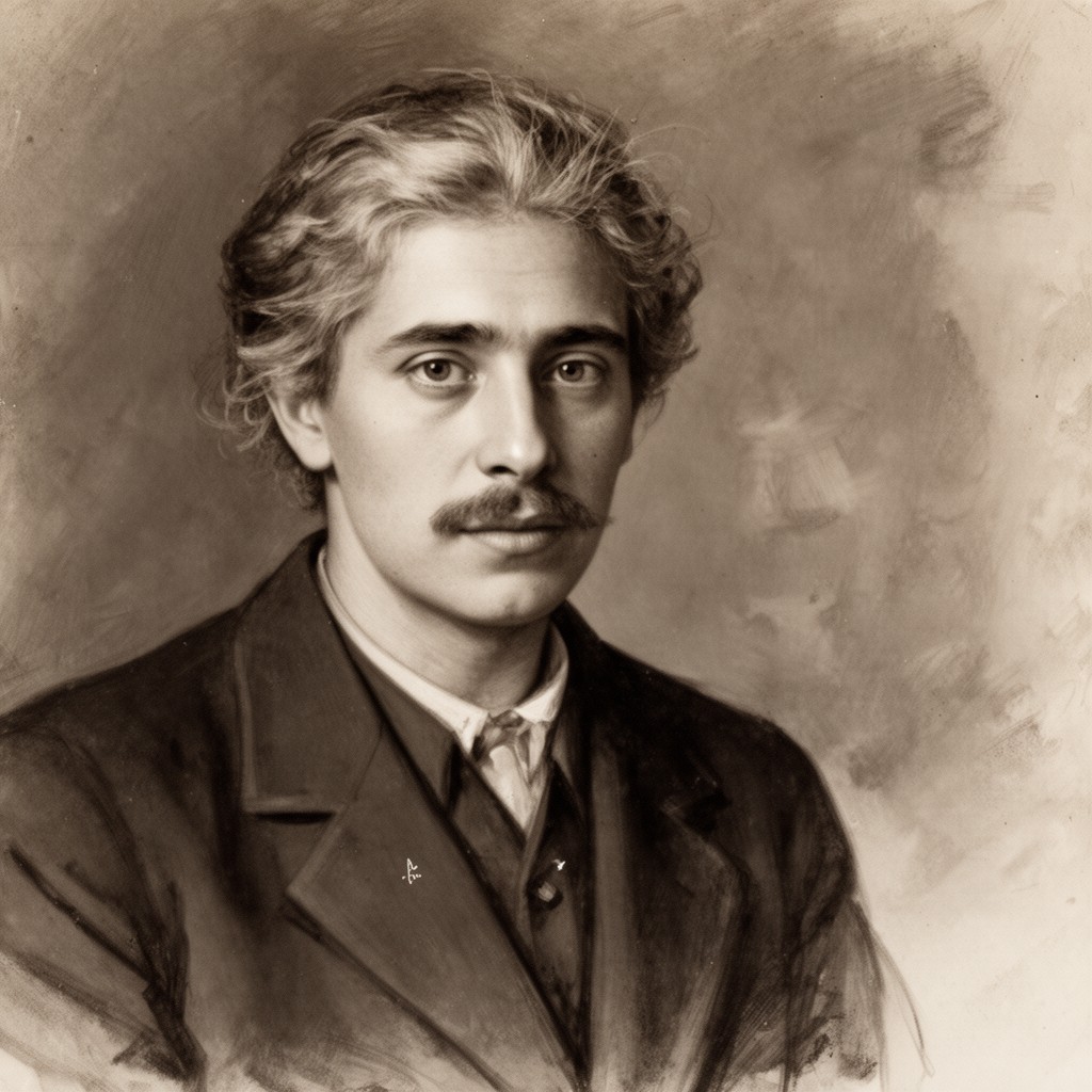 AI-generated illustration of Lieserl Einstein