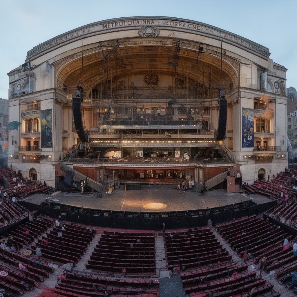 AI-generated illustration of Metropolitan Opera House