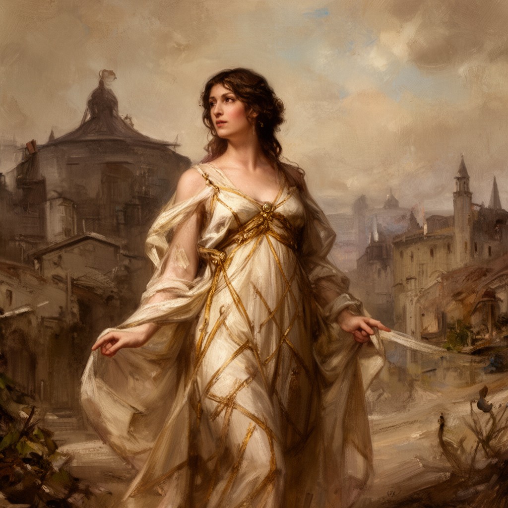 AI-generated illustration of Ariadne