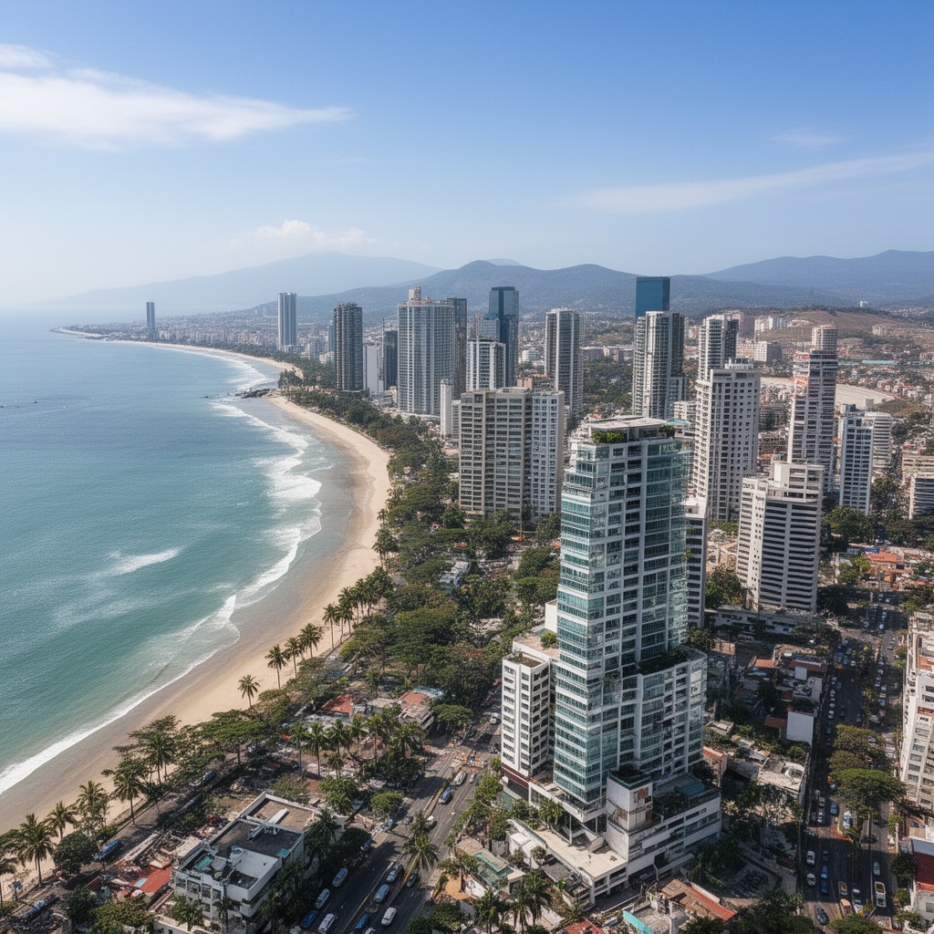 AI-generated illustration of Punta Paitilla