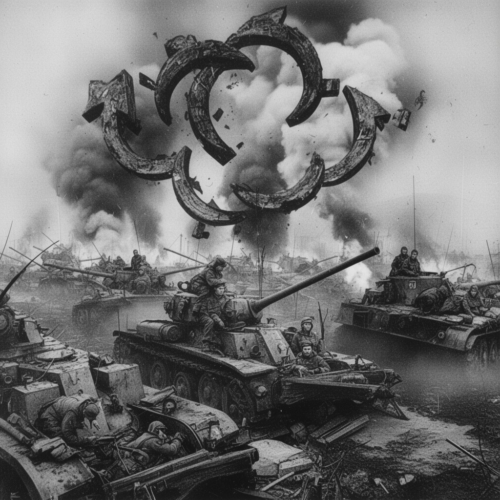 AI-generated illustration of Operation Uranus