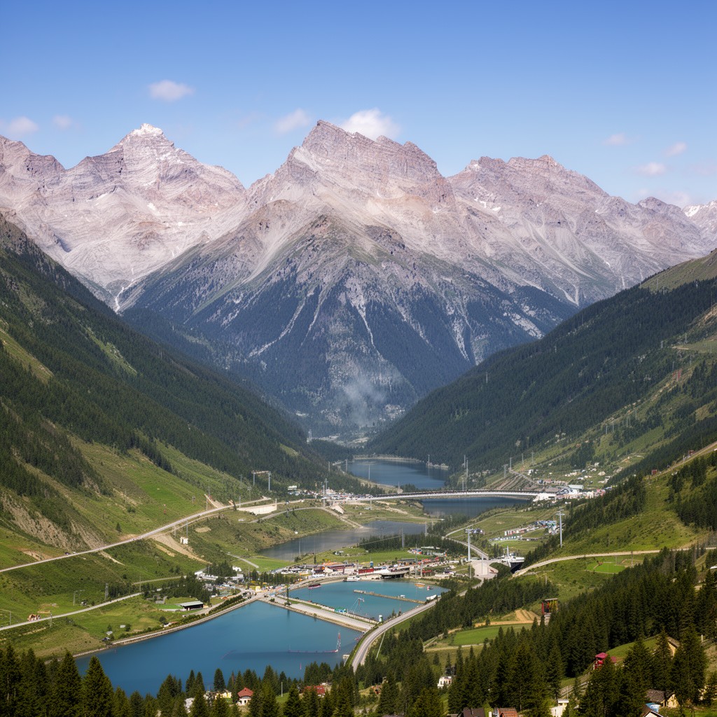 AI-generated illustration of Hautes-Alpes