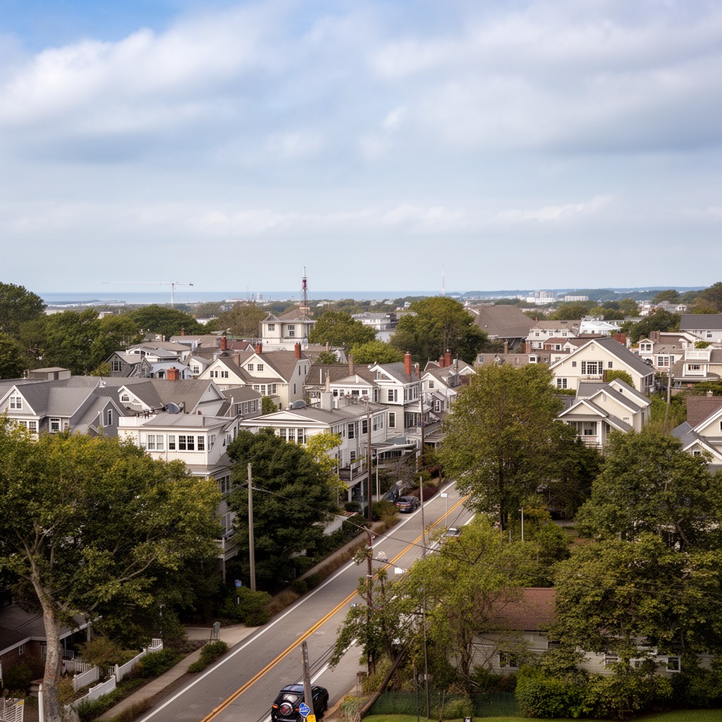 AI-generated illustration of Monmouth County, New Jersey
