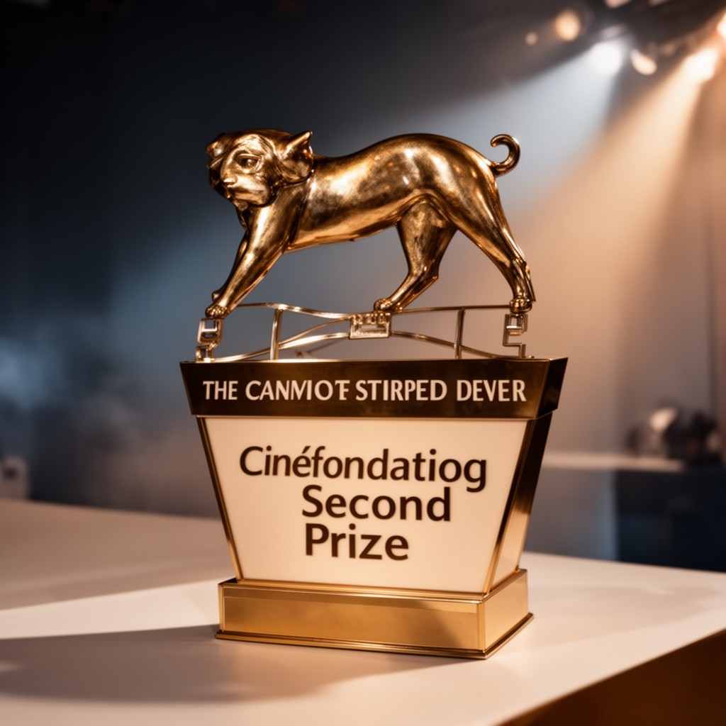 AI-generated illustration of Cinéfondation Second Prize
