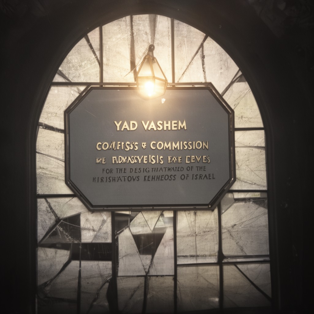 AI-generated illustration of Yad Vashem Commission for the Designation of the Righteous
