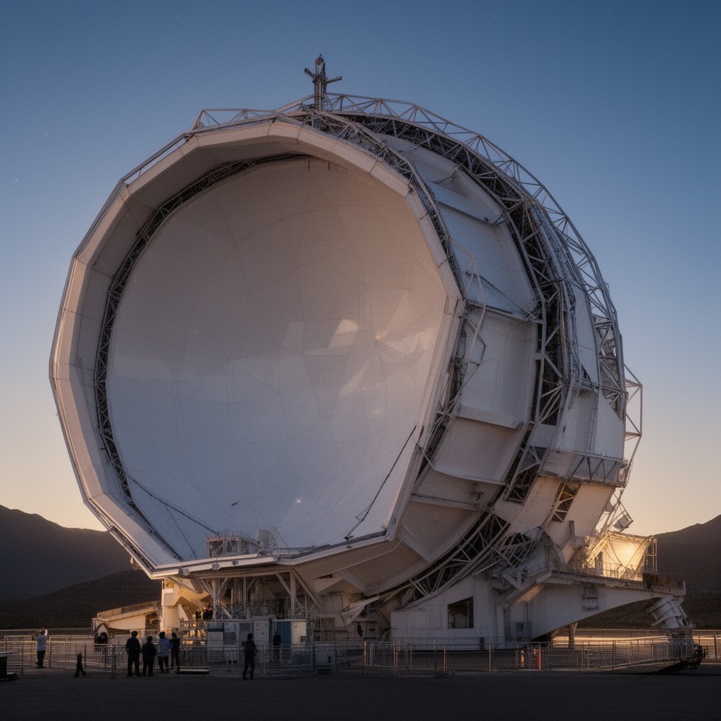 AI-generated illustration of Giant Magellan Telescope