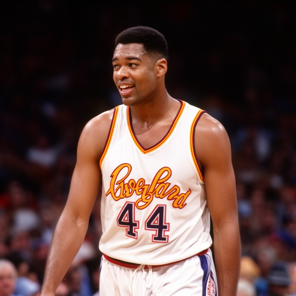 AI-generated illustration of Brad Daugherty