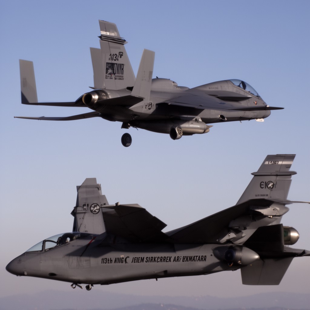 AI-generated illustration of 113th Wing