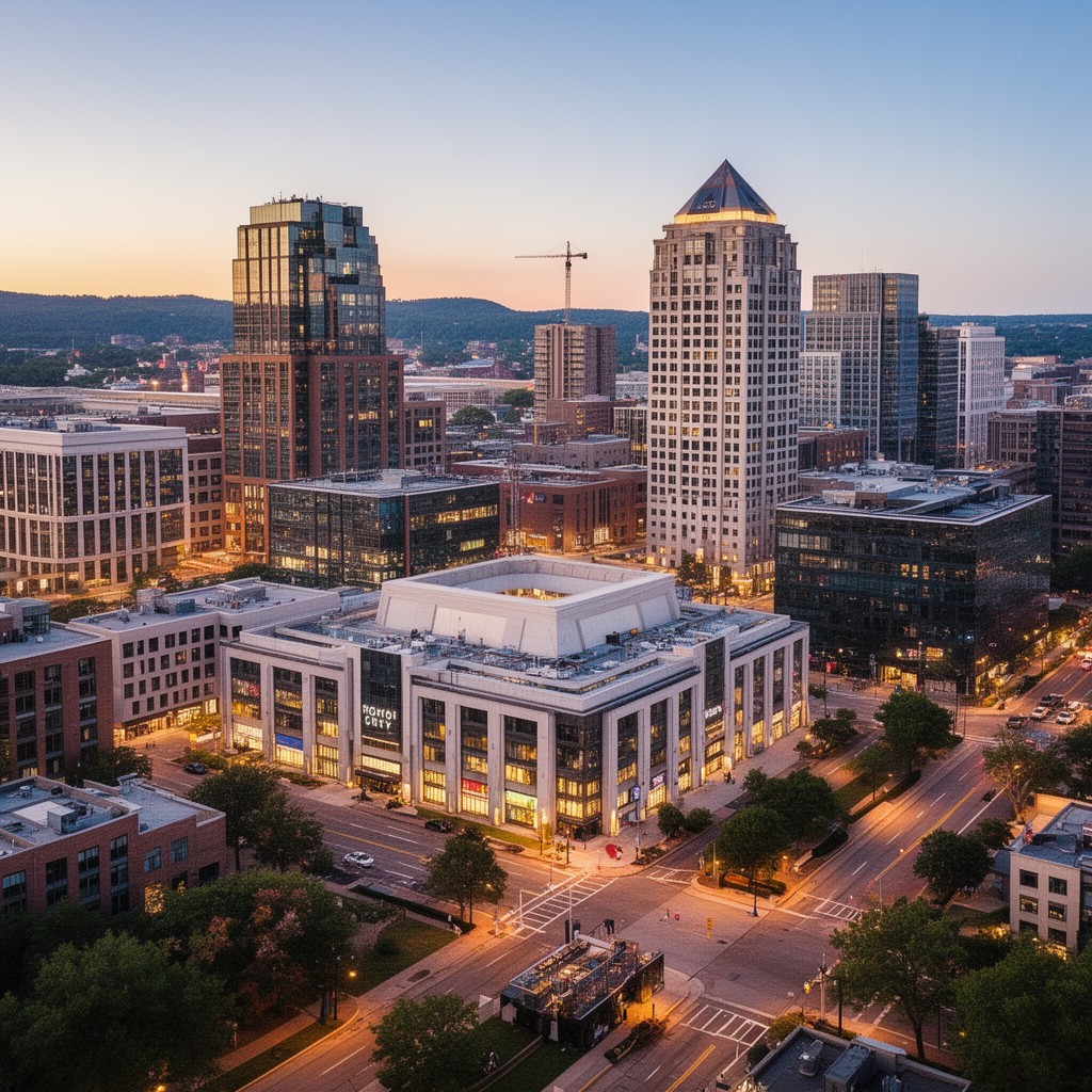 AI-generated illustration of Pentagon City