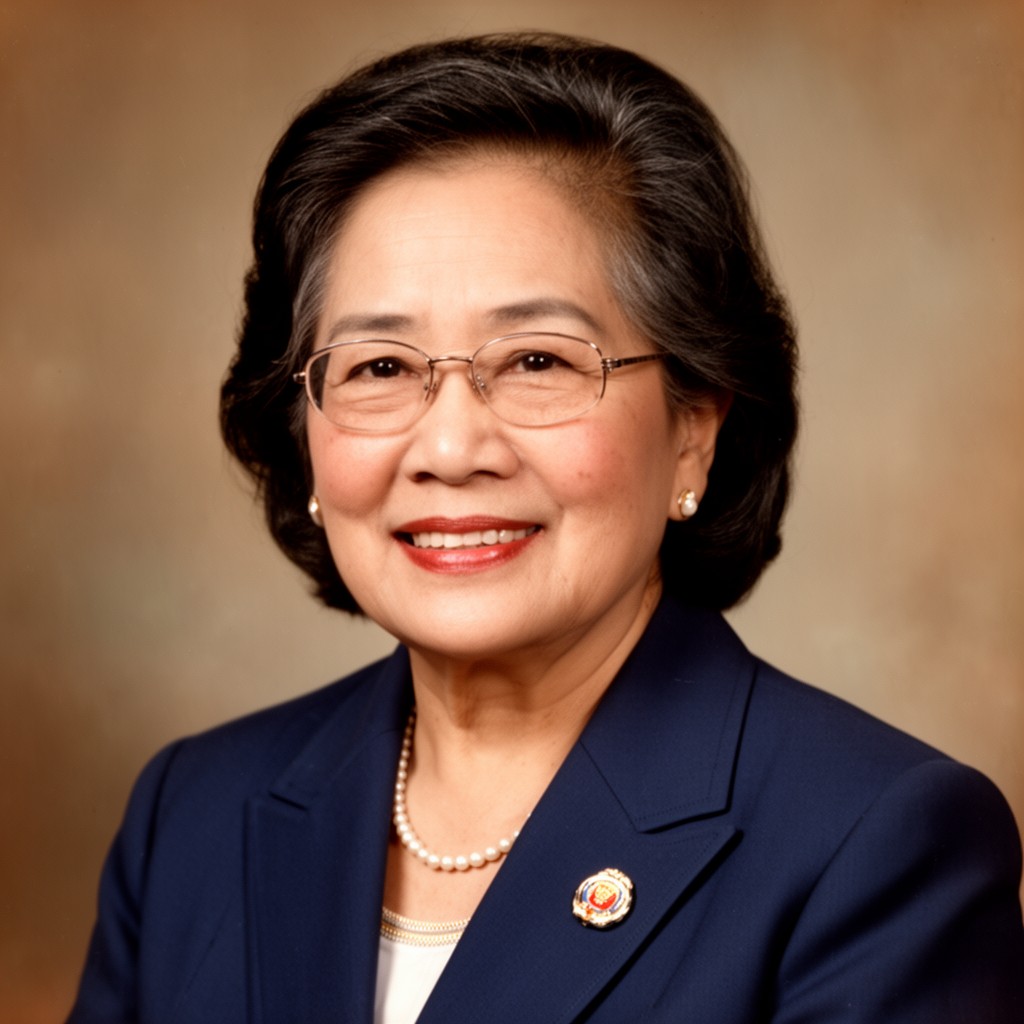 AI-generated illustration of Corazon C. Aquino