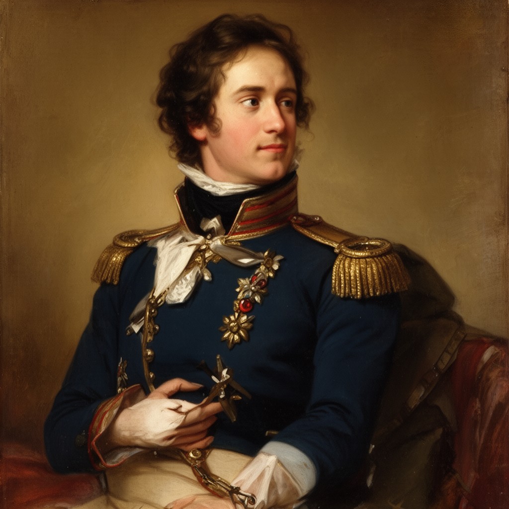 AI-generated illustration of Dermide Louis Napoleon Leclerc