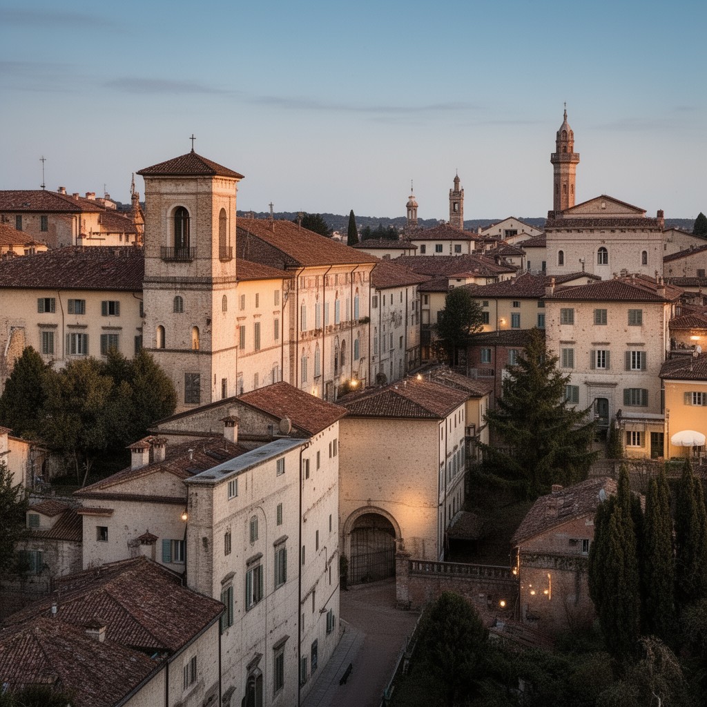 AI-generated illustration of Guastalla