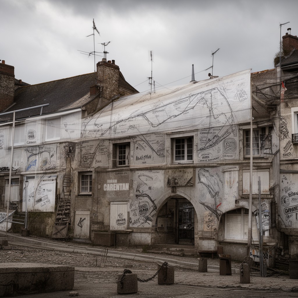 AI-generated illustration of Carentan