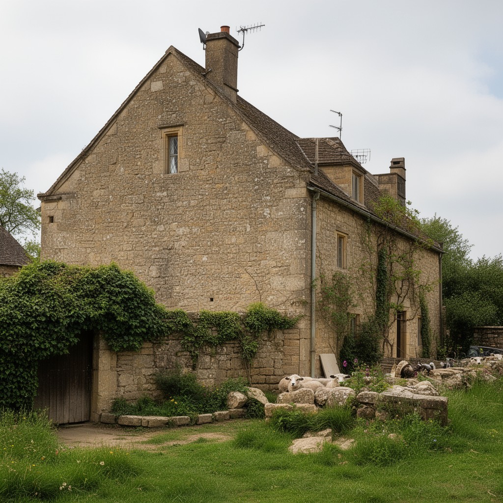 AI-generated illustration of Westcote Barton