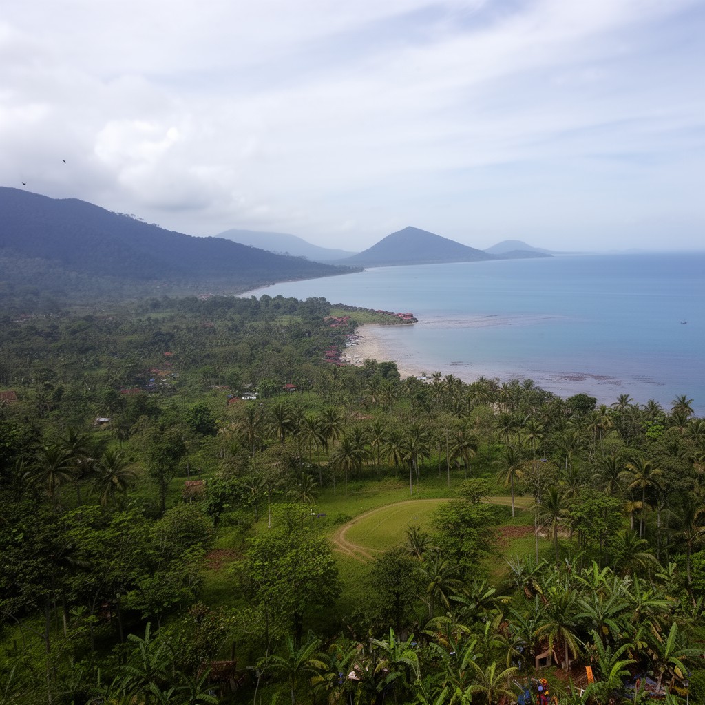 AI-generated illustration of Lampung