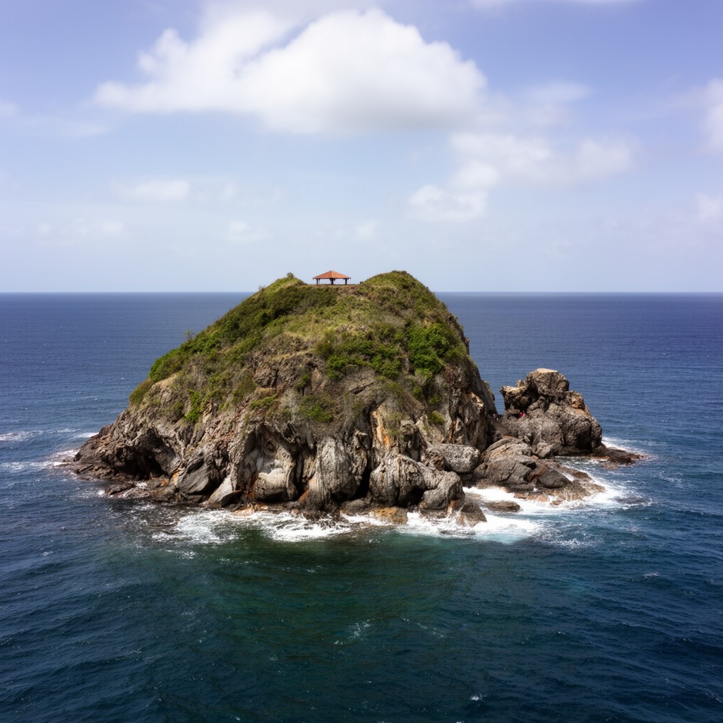 AI-generated illustration of Redonda