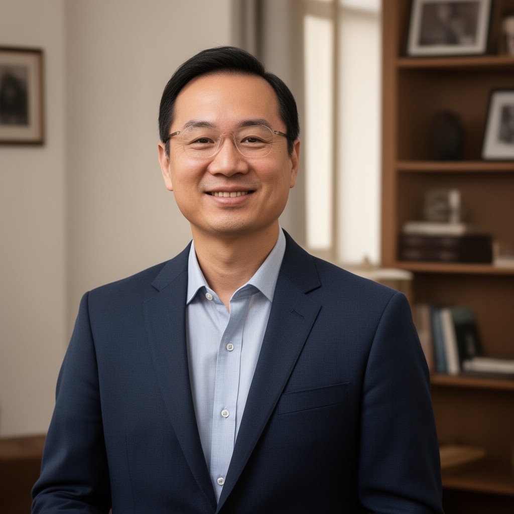 AI-generated illustration of Michael Chan