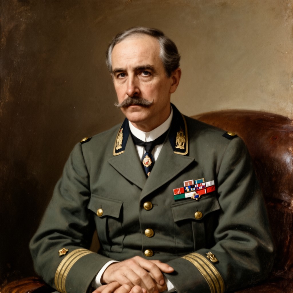 AI-generated illustration of Georges Picquart
