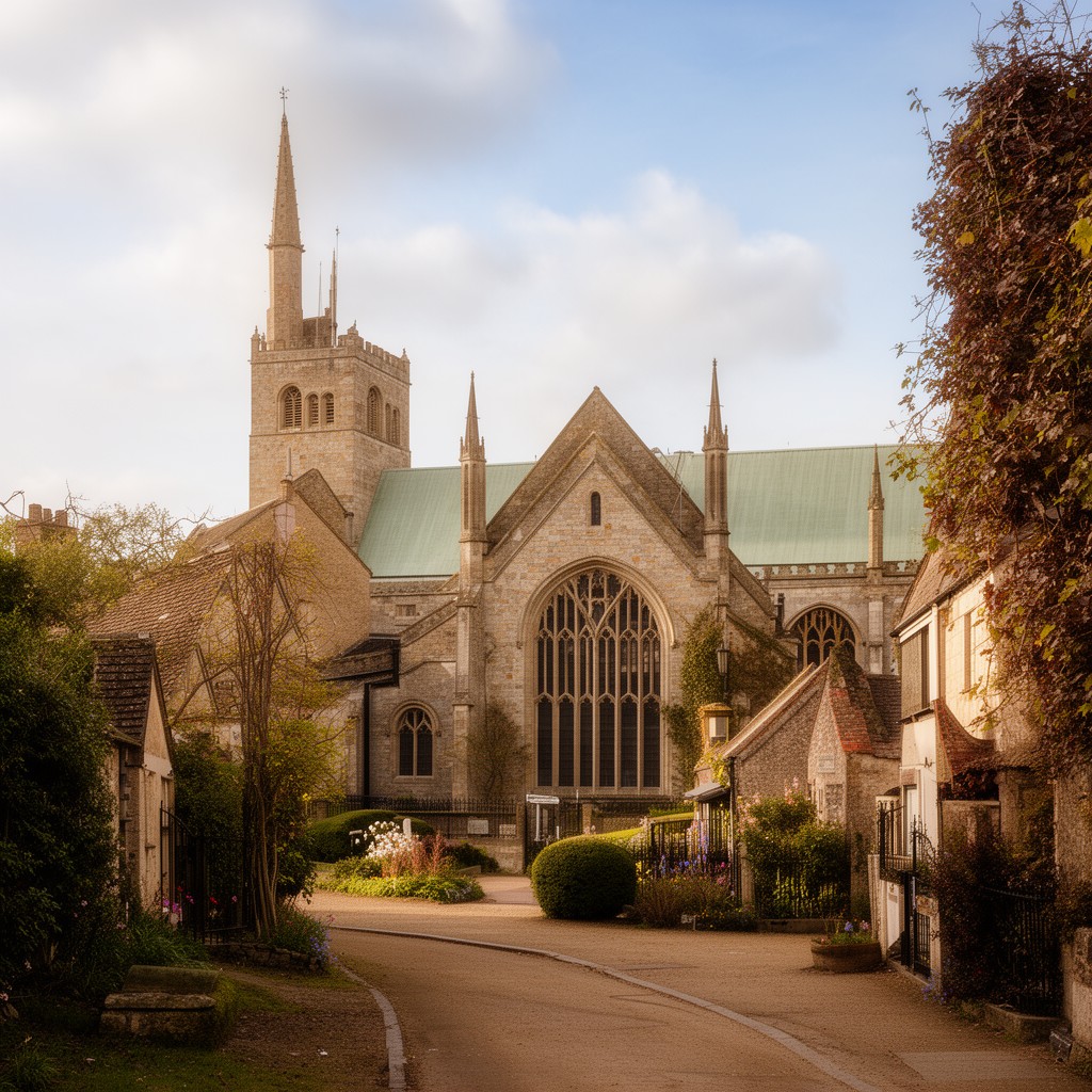 AI-generated illustration of Trumpington