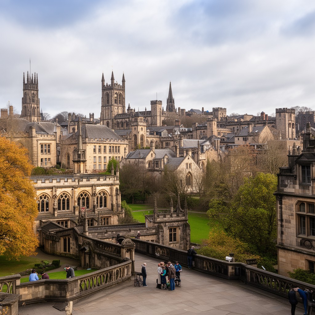 AI-generated illustration of Durham University