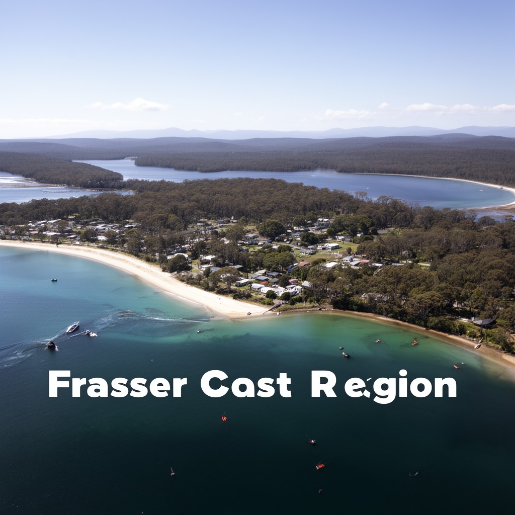 AI-generated illustration of Fraser Coast Region