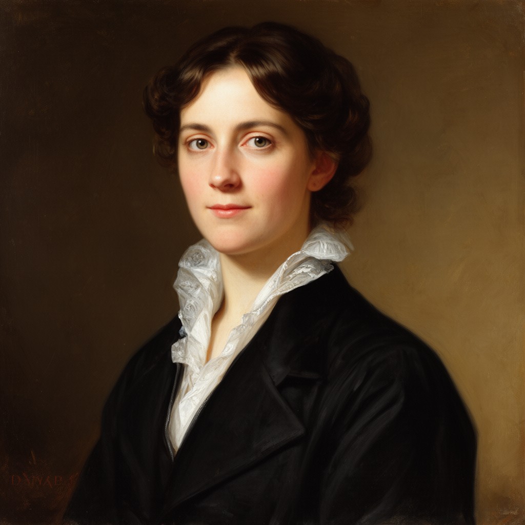 AI-generated illustration of Mary Everest