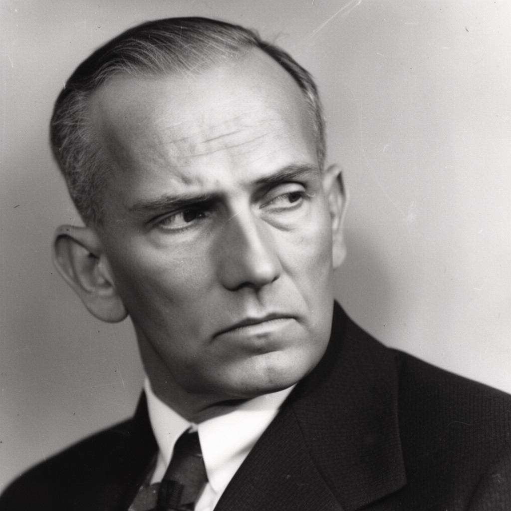 AI-generated illustration of Rudolf Beran