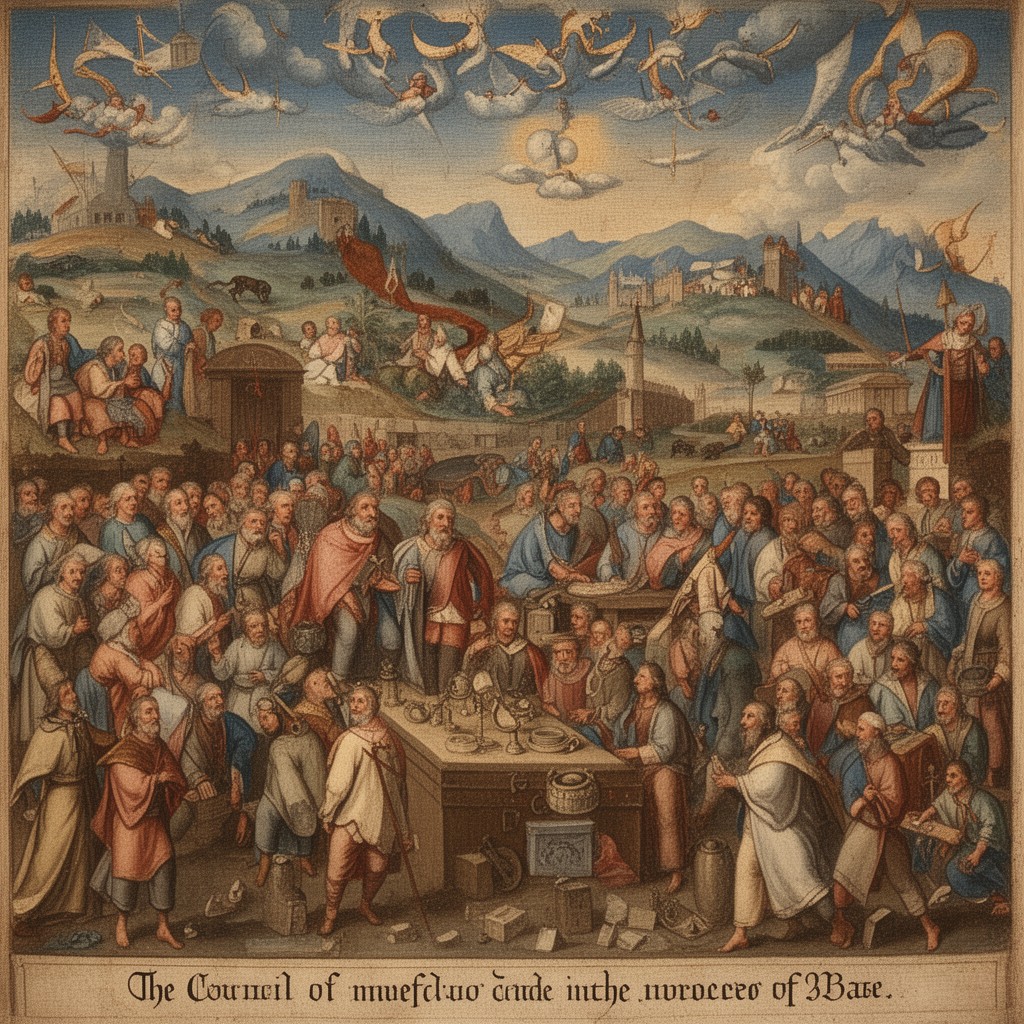 AI-generated illustration of Council of Basel