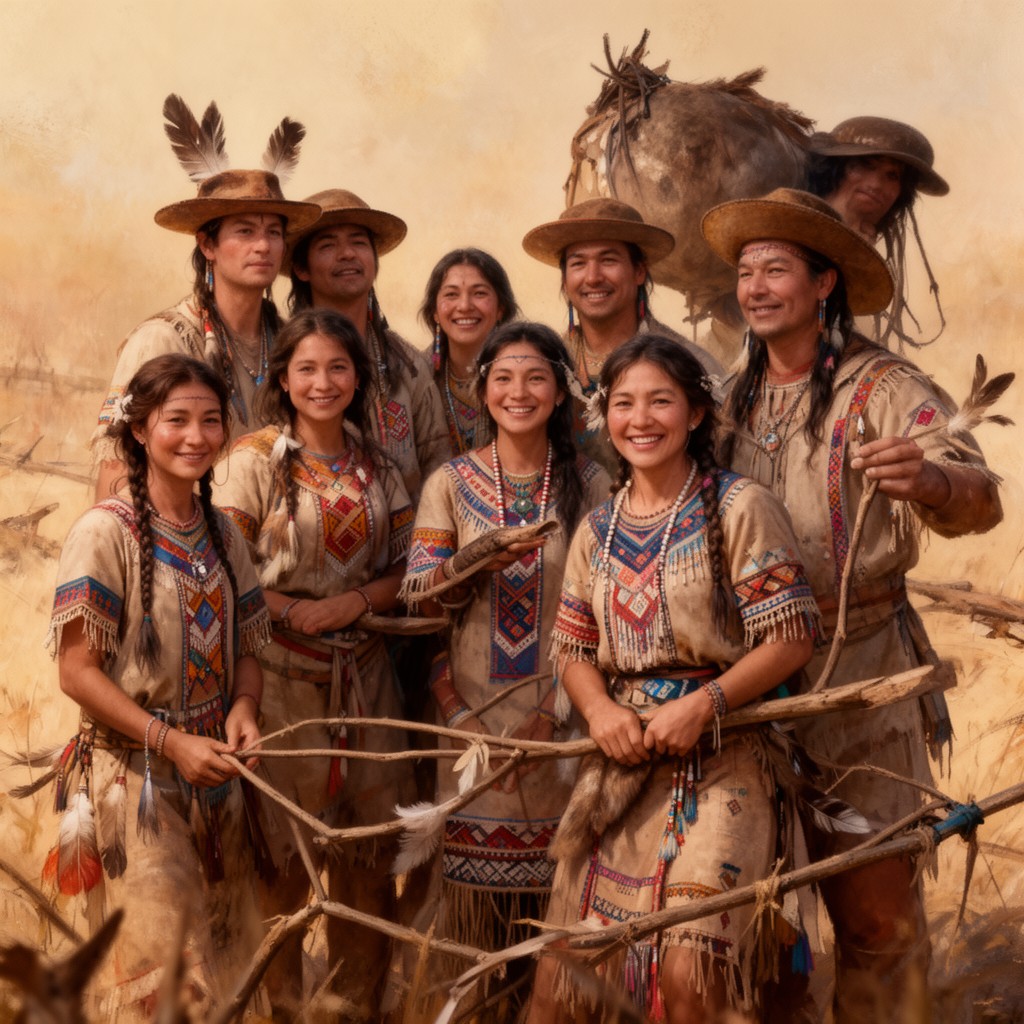 AI-generated illustration of Odawa