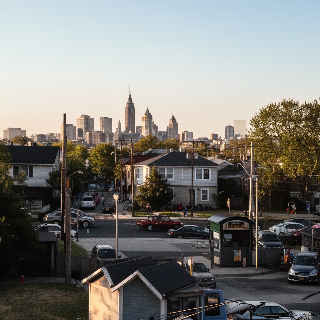 AI-generated illustration of Yeadon, Pennsylvania
