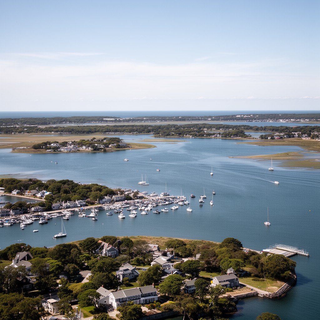 AI-generated illustration of Nantucket Sound