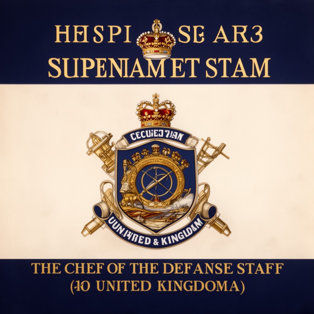 AI-generated illustration of Chief of the Defence Staff (United Kingdom)