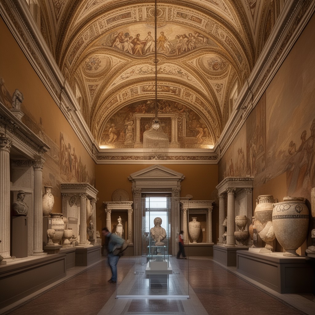AI-generated illustration of Gregorian Etruscan Museum