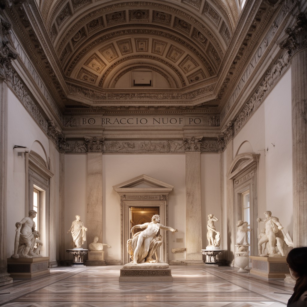 AI-generated illustration of Braccio Nuovo