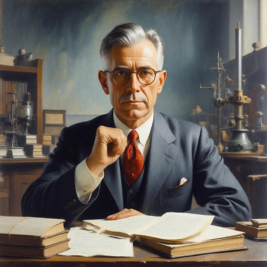 AI-created image of Vannevar Bush